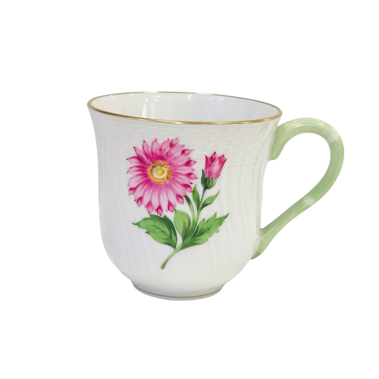 Herend GV Pink Flower Mug