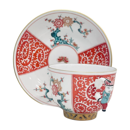 Herend Kakiemon Style Teacup & Saucer