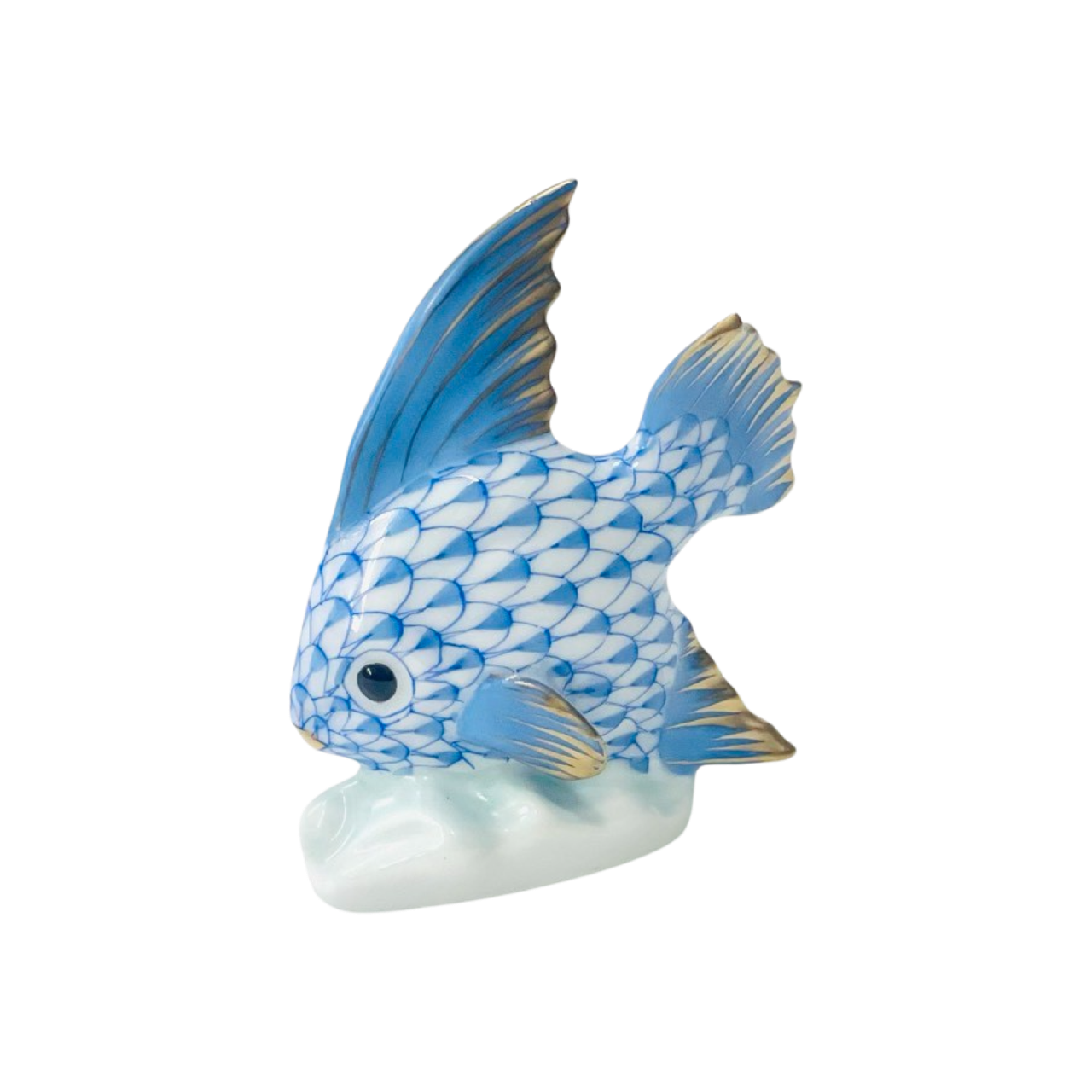 Herend Small Fish Fishnet Figurine