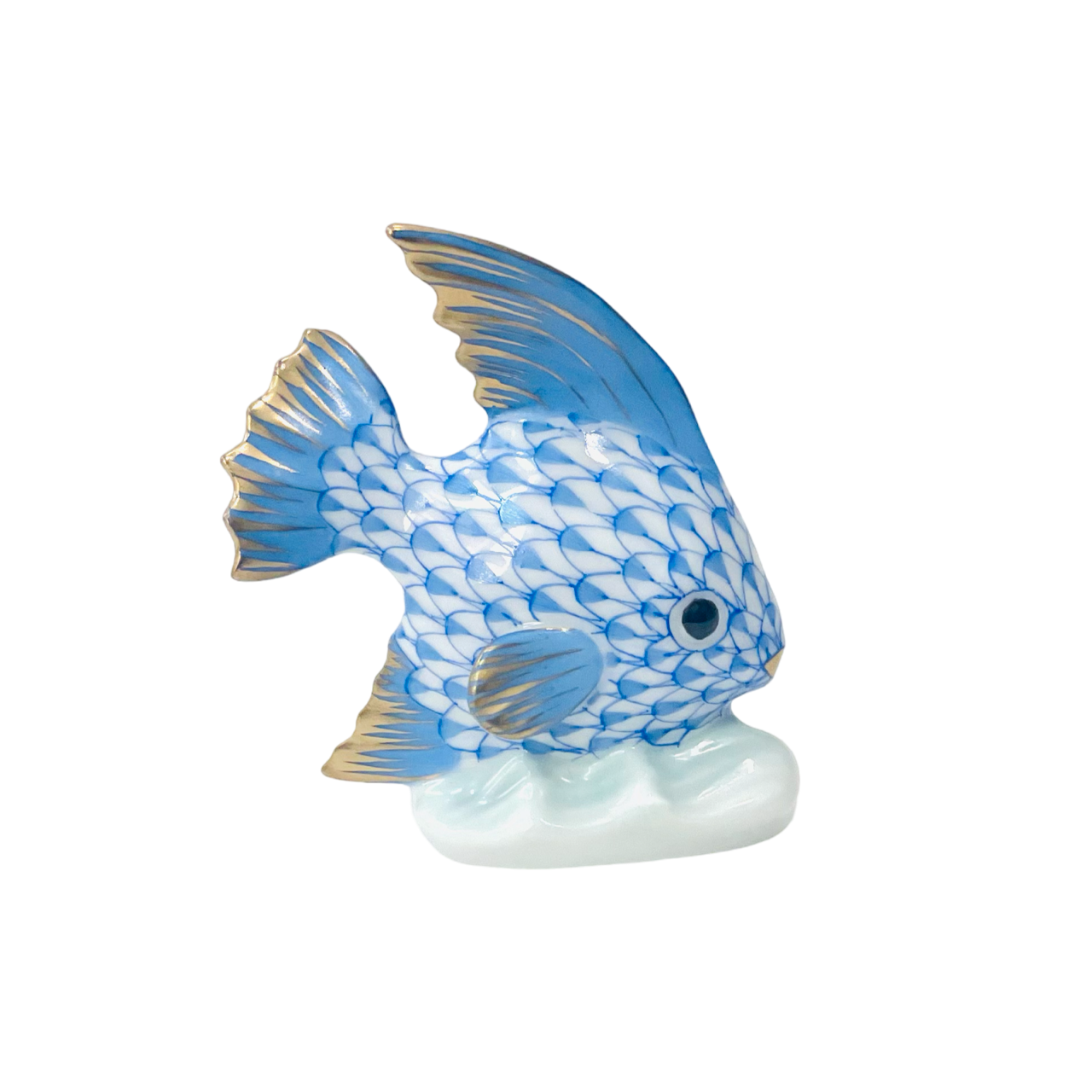 Herend Small Fish Fishnet Figurine