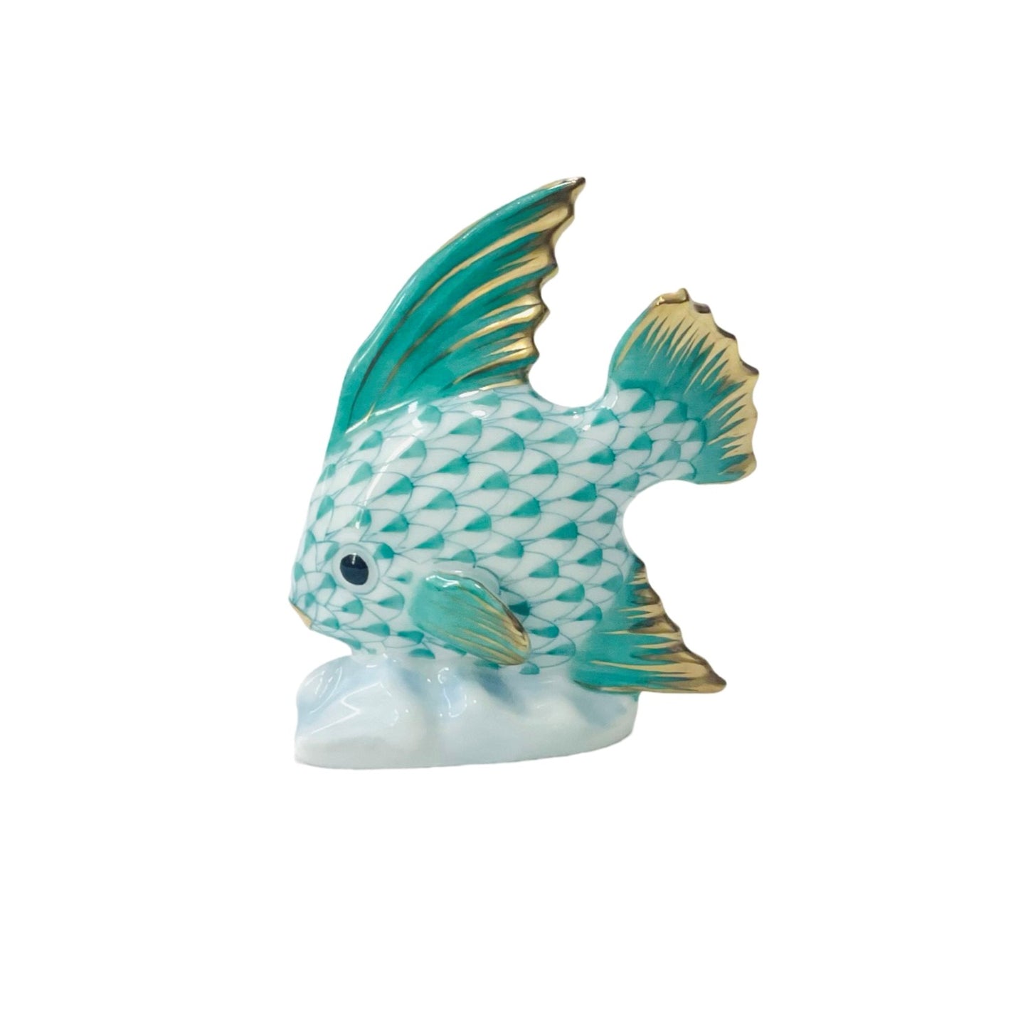 Herend Small Fish Fishnet Figurine