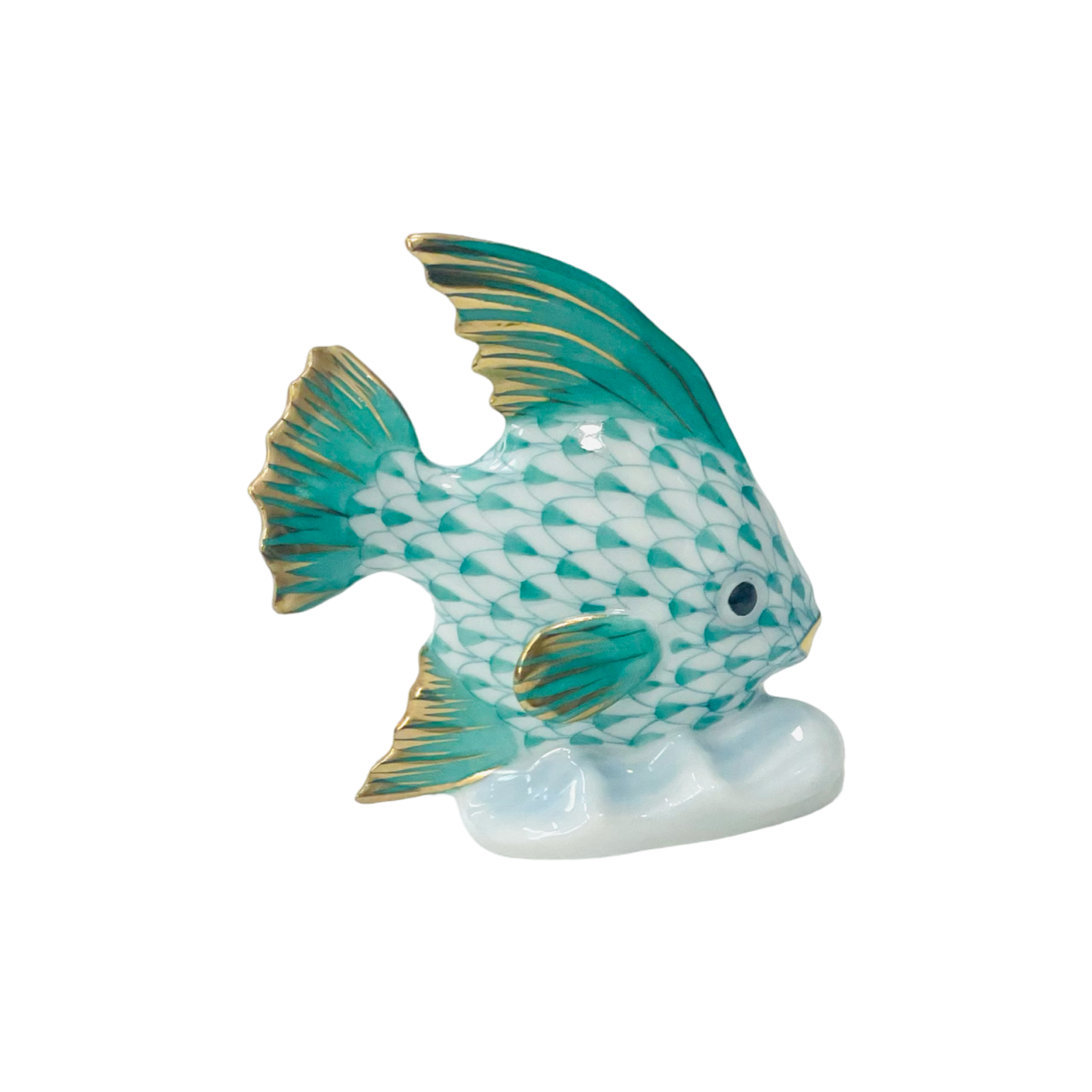 Herend Small Fish Fishnet Figurine