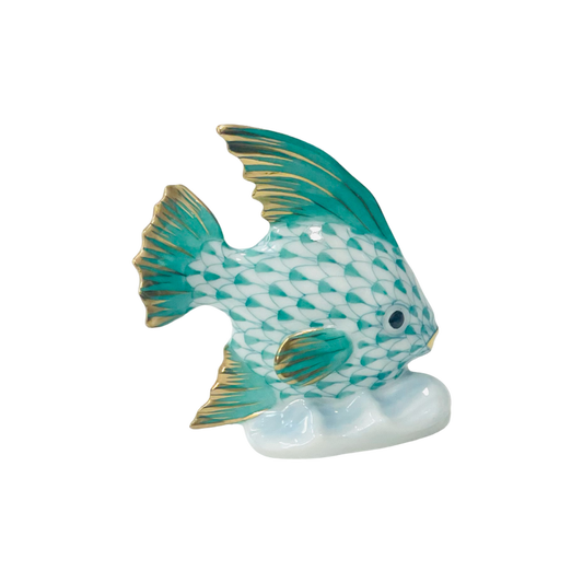 Herend Small Fish Fishnet Figurine