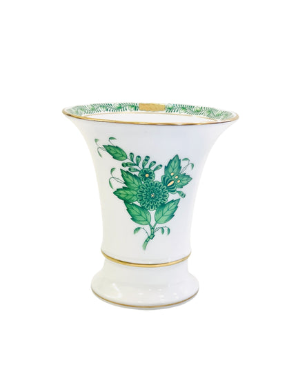 Herend Apponyi Green Empire Vase