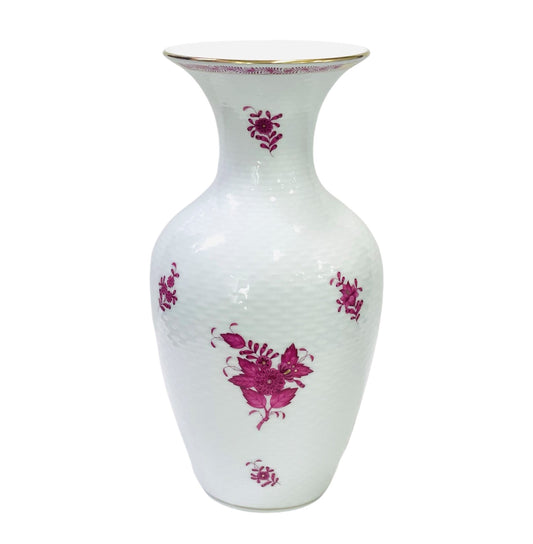 Herend Apponyi Pink Vase 25cm