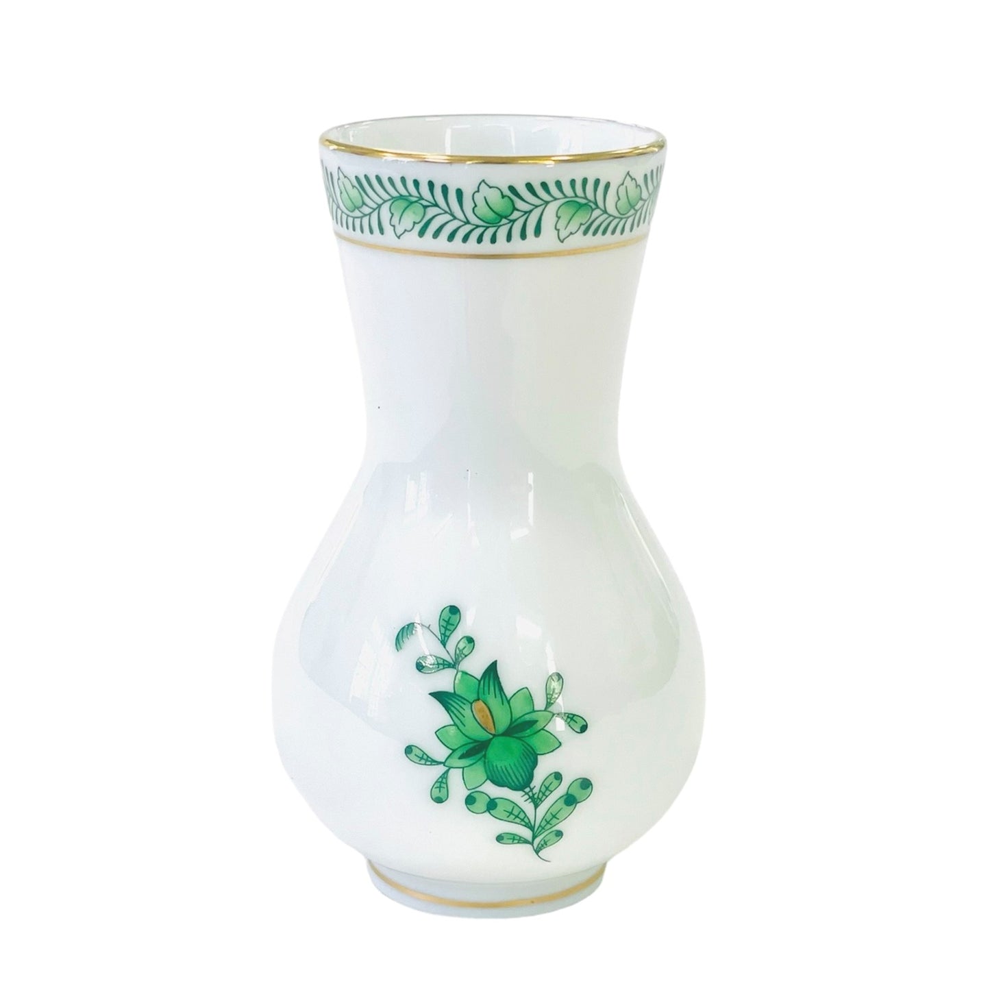 Herend Apponyi Green Mini Vase