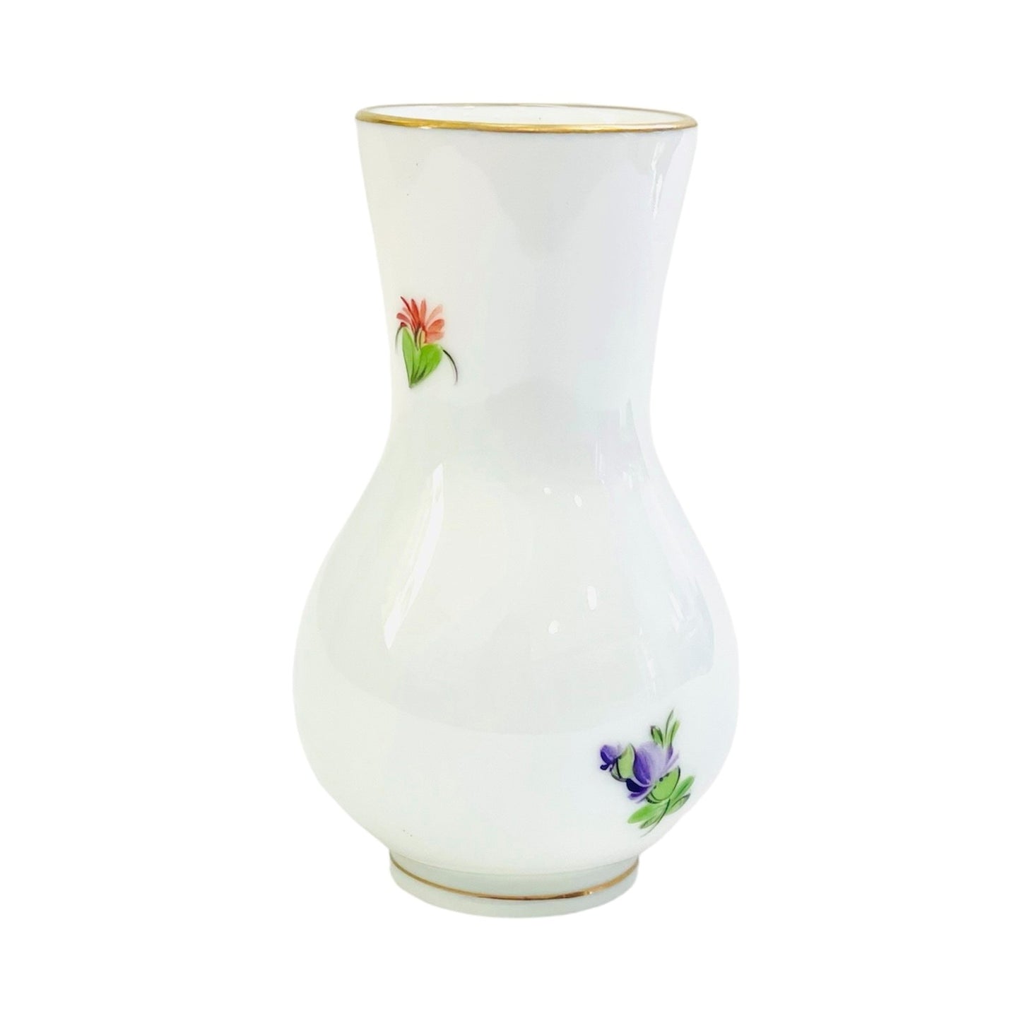 Herend Flower Bouquet Mini Vase