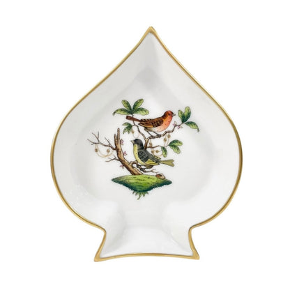 Herend Rothschild Spade-Shaped Dish