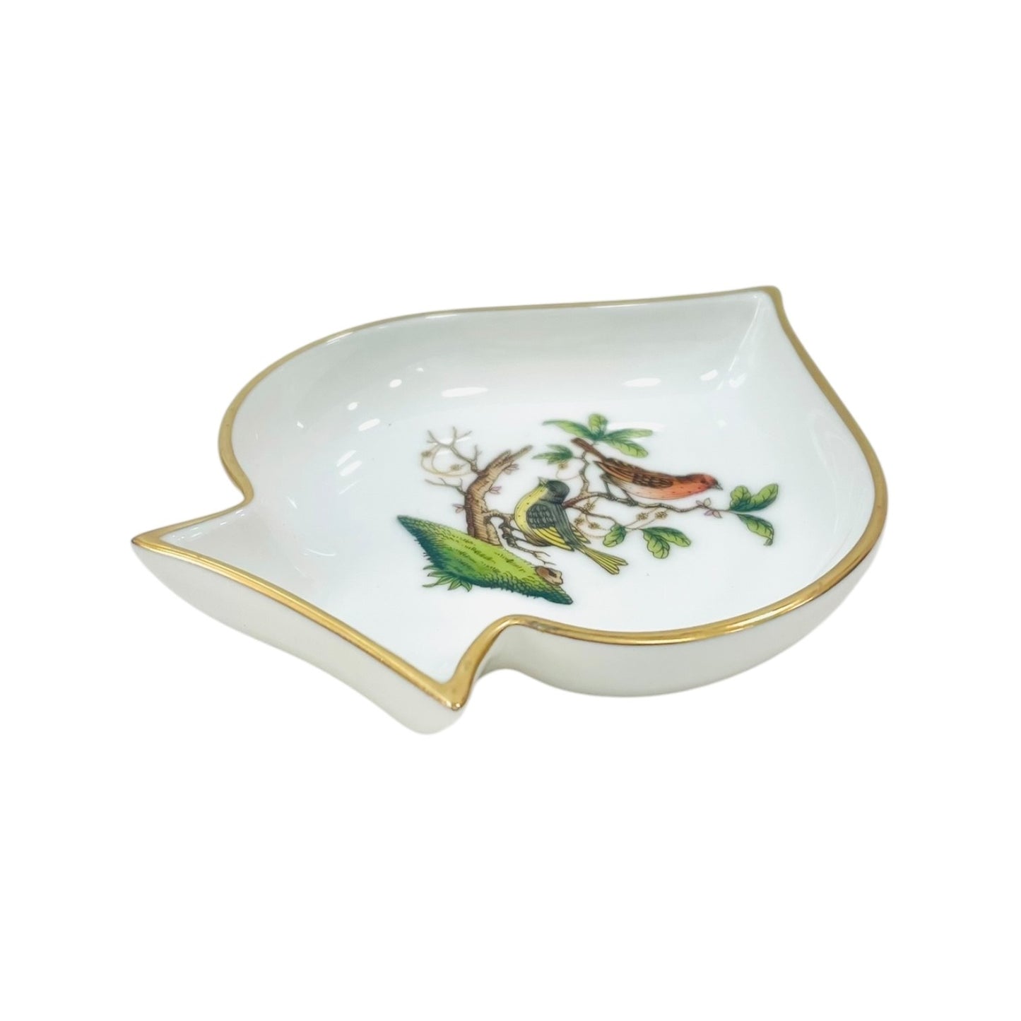 Herend Rothschild Spade-Shaped Dish