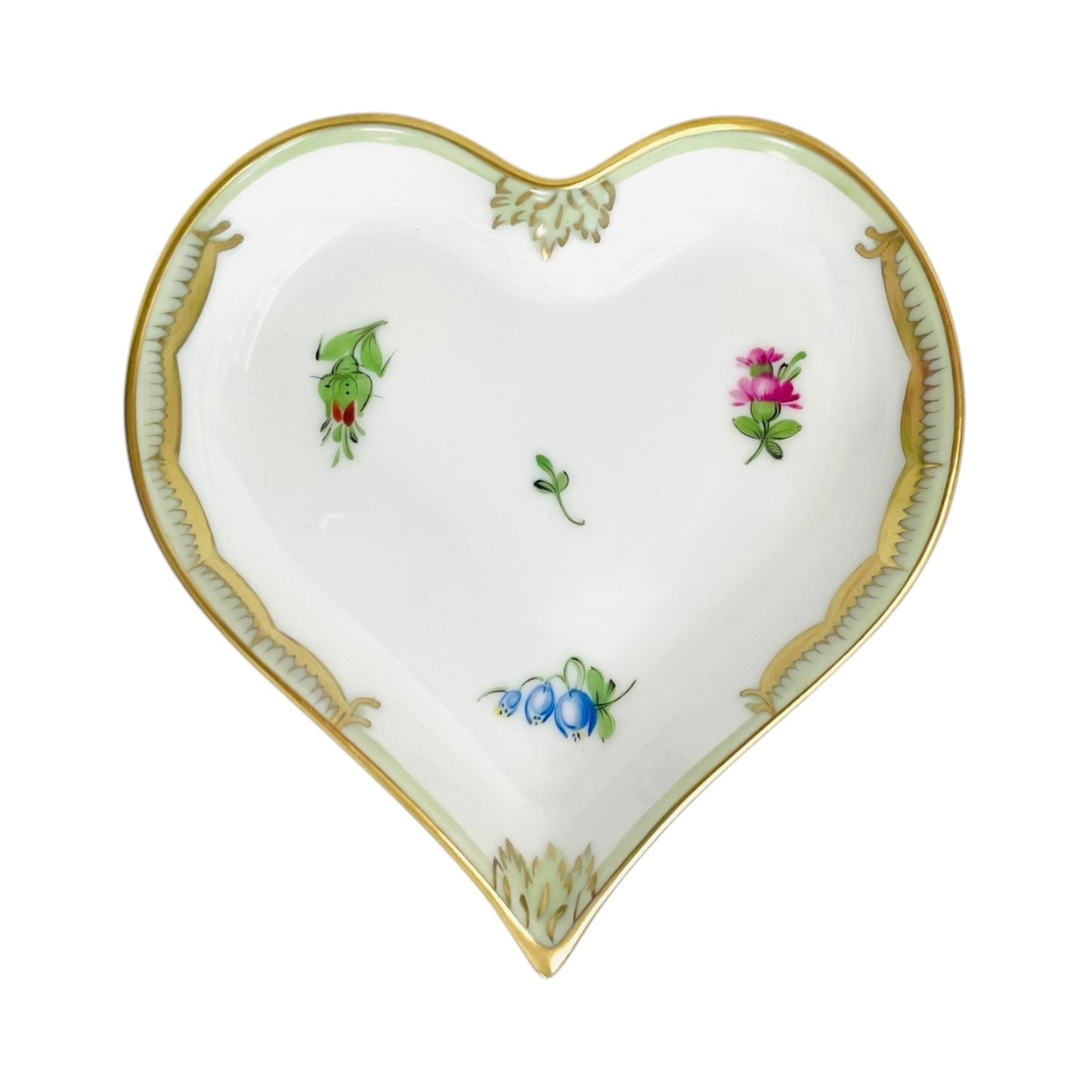 Herend Queen Victoria Heart-shaped Small Dish