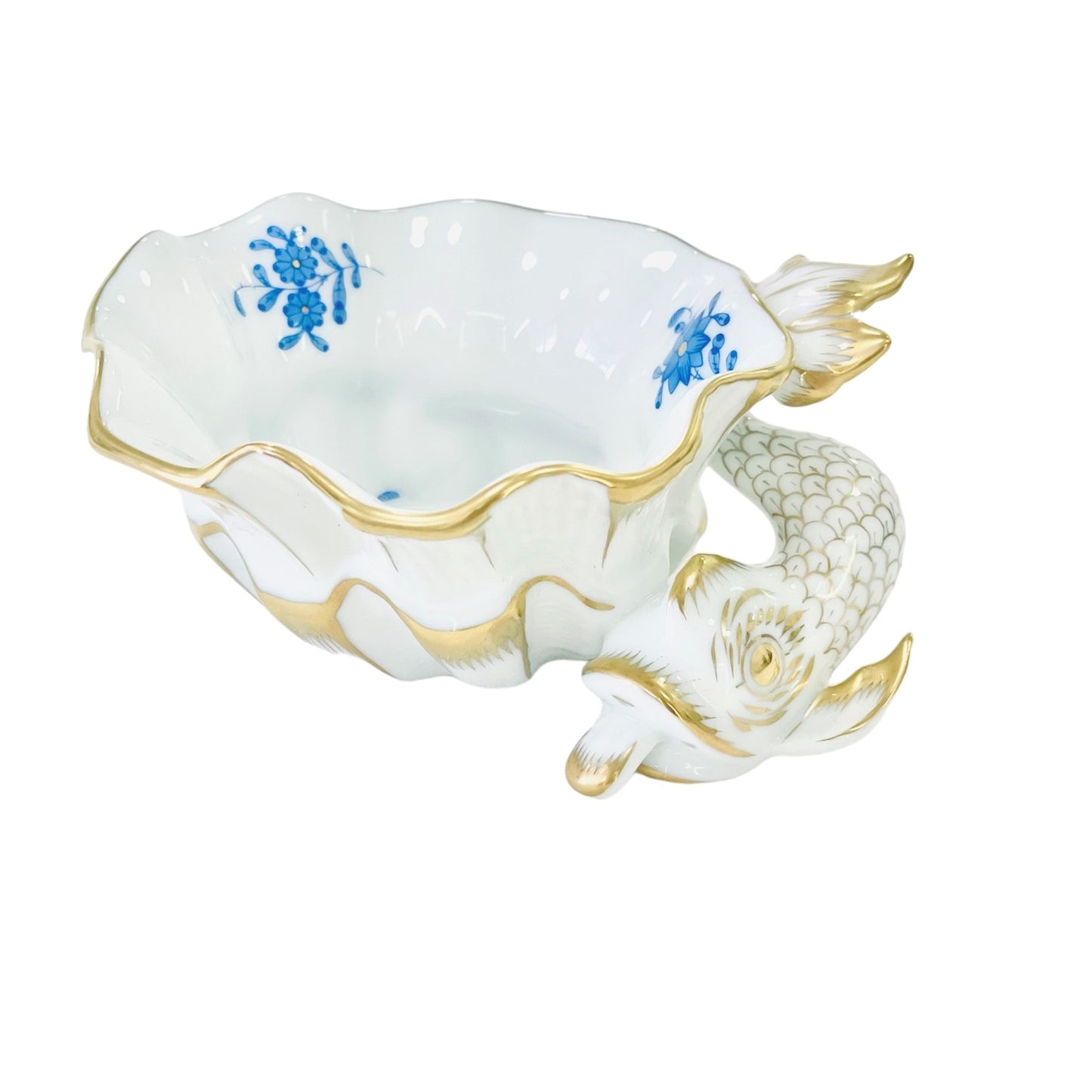 Herend Porcelain Dish with Dolphin