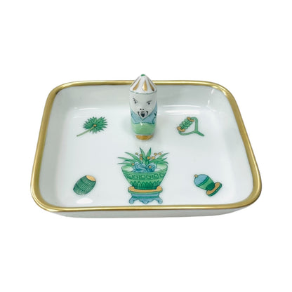 Herend Chinoiserie Topkapi Little Dish with Mandarin Man