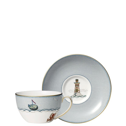 Wedgwood Sailor's Farewell Breakfast Cup and Saucer