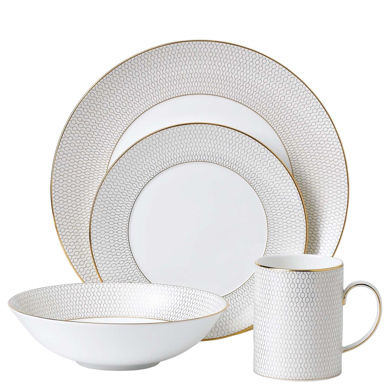 Wedgwood Gio Gold 4 Piece Set