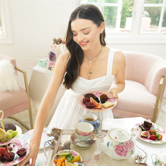 Royal Albert Miranda Kerr Friendship Teacup & Saucer Set of 4