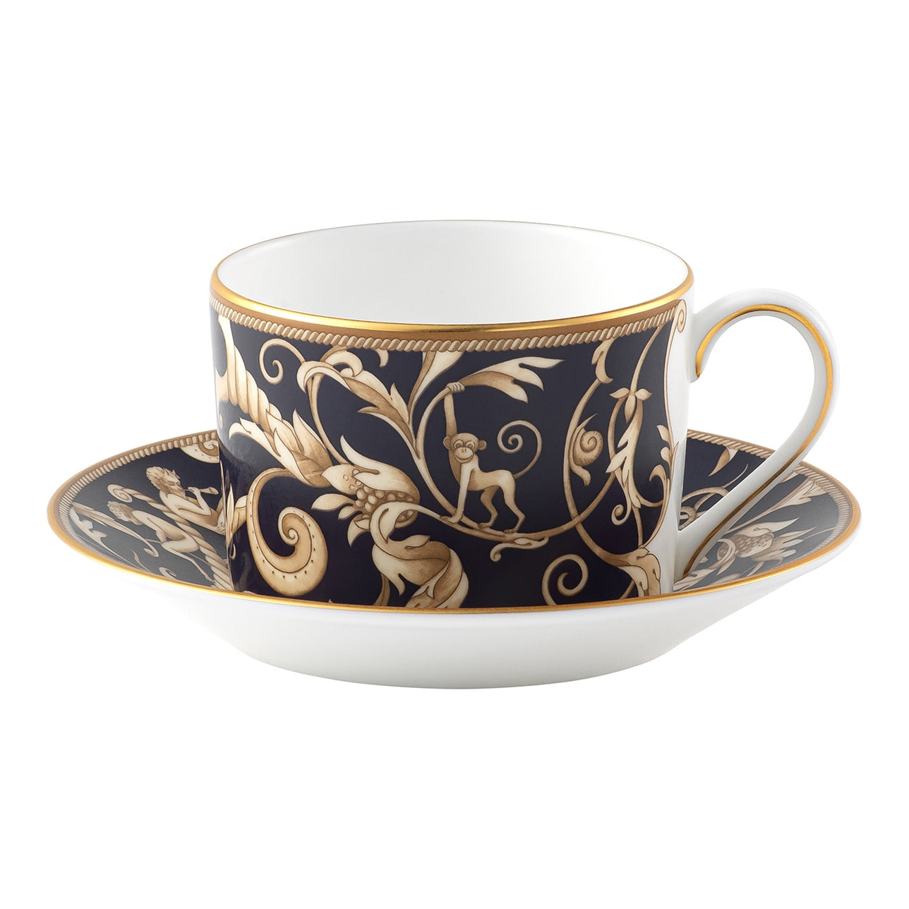 Wedgwood Cornucopia Teacup & Saucer Imperial