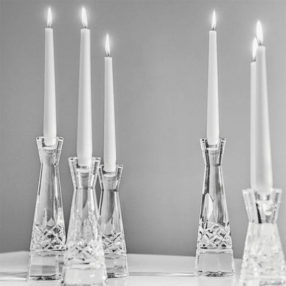 Waterford Crystal Lismore Candlestick Round 20cm, Set of 2