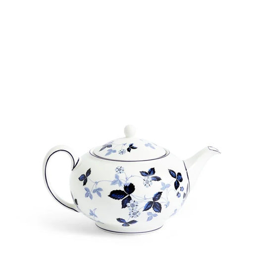 Wedgwood Wild Strawberry Inky Blue Teapot