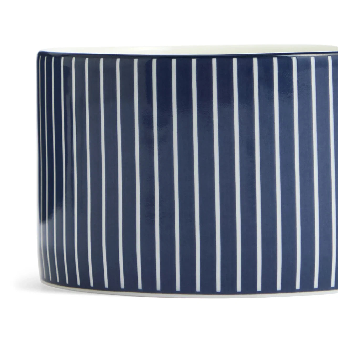 Wedgwood Gio Pinstripe Teacup and Saucer Blue