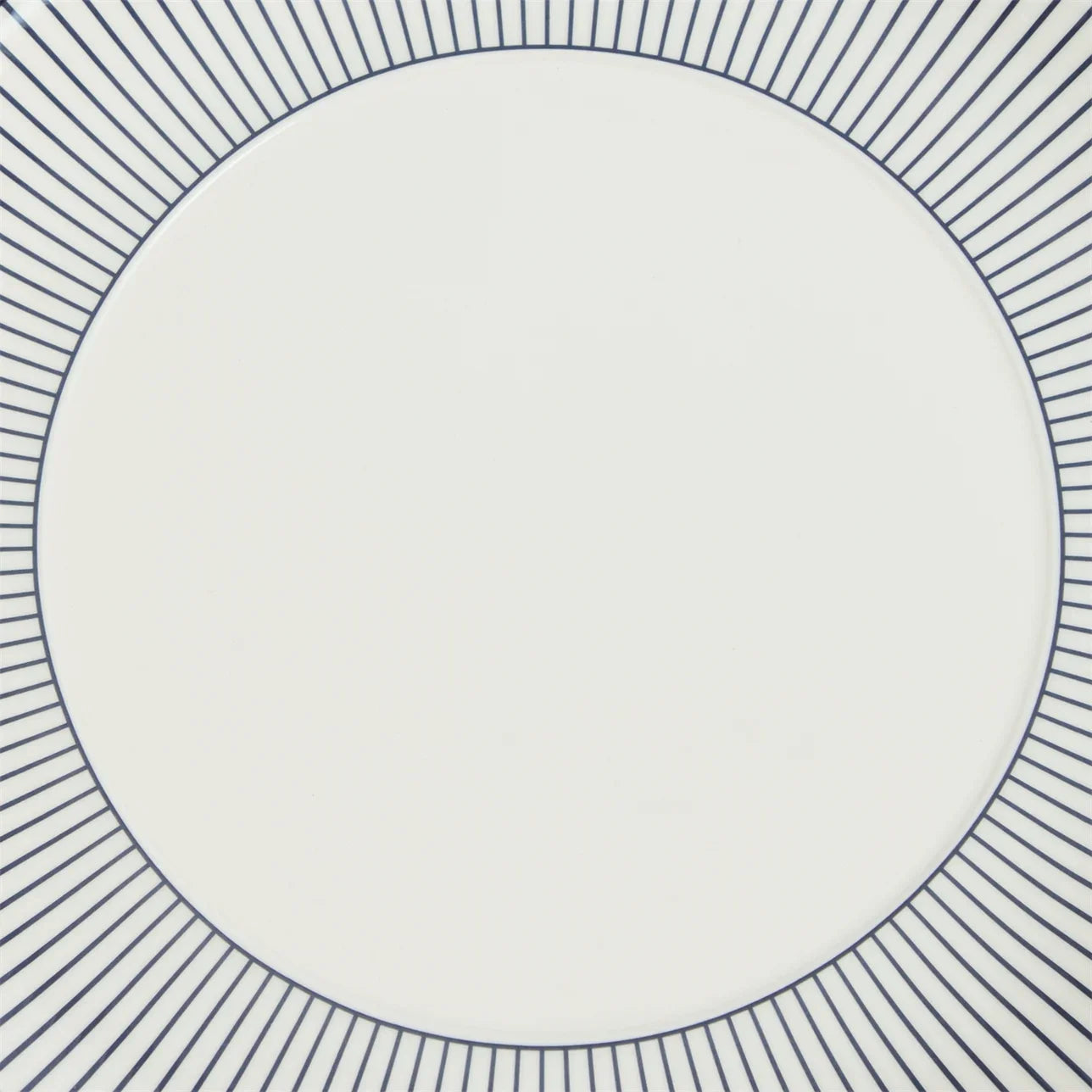 Wedgwood Gio Pinstripe Plate White 23 cm