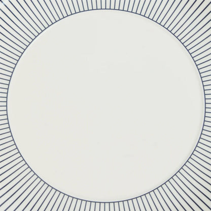 Wedgwood Gio Pinstripe Plate White 23 cm