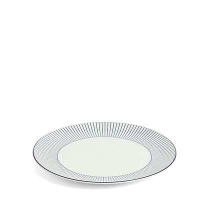 Wedgwood Gio Pinstripe Plate White 23 cm