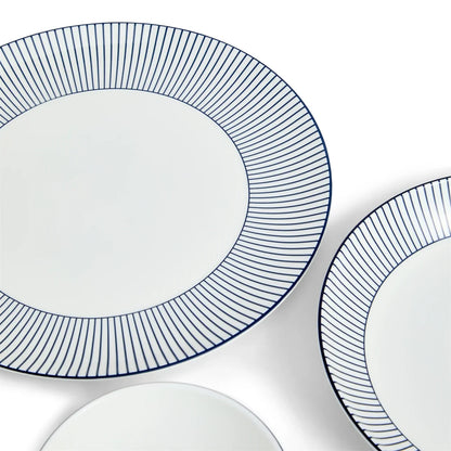 Wedgwood Gio Pinstripe 12 Piece Dinner Set White