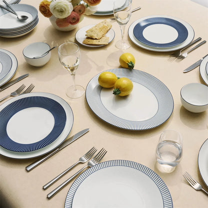Wedgwood Gio Pinstripe 12 Piece Dinner Set White
