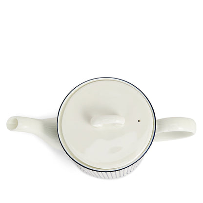 Wedgwood Gio Pinstripe Small Teapot White
