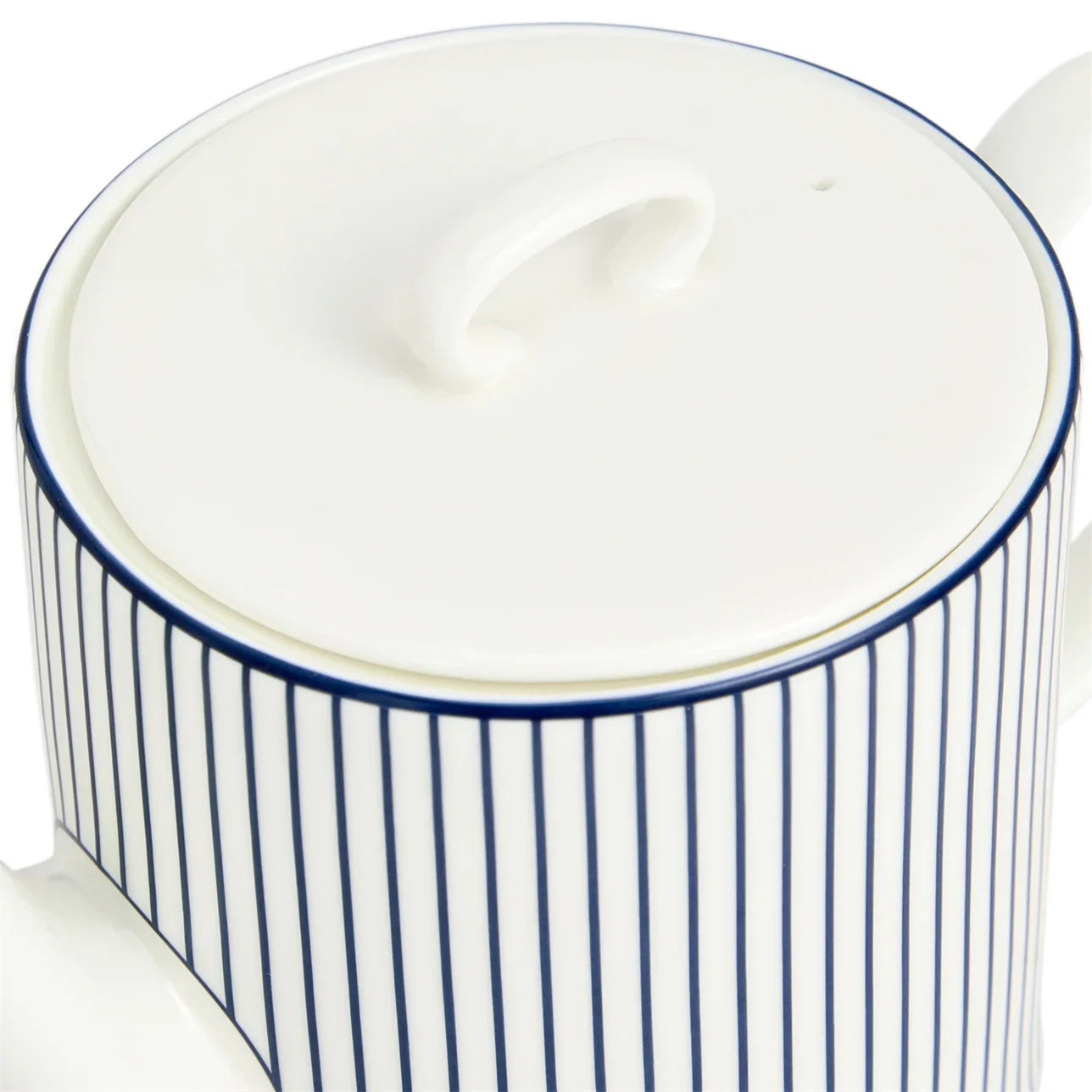 Wedgwood Gio Pinstripe Small Teapot White