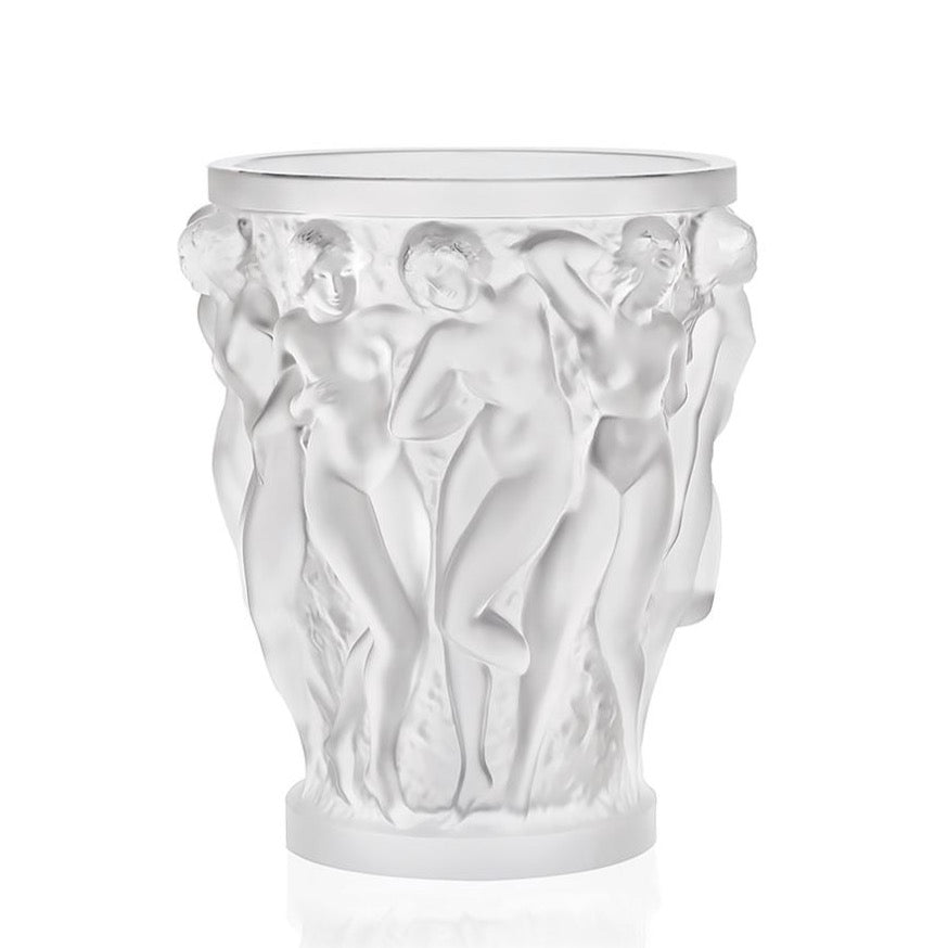 Lalique Bacchantes Vase in Clear