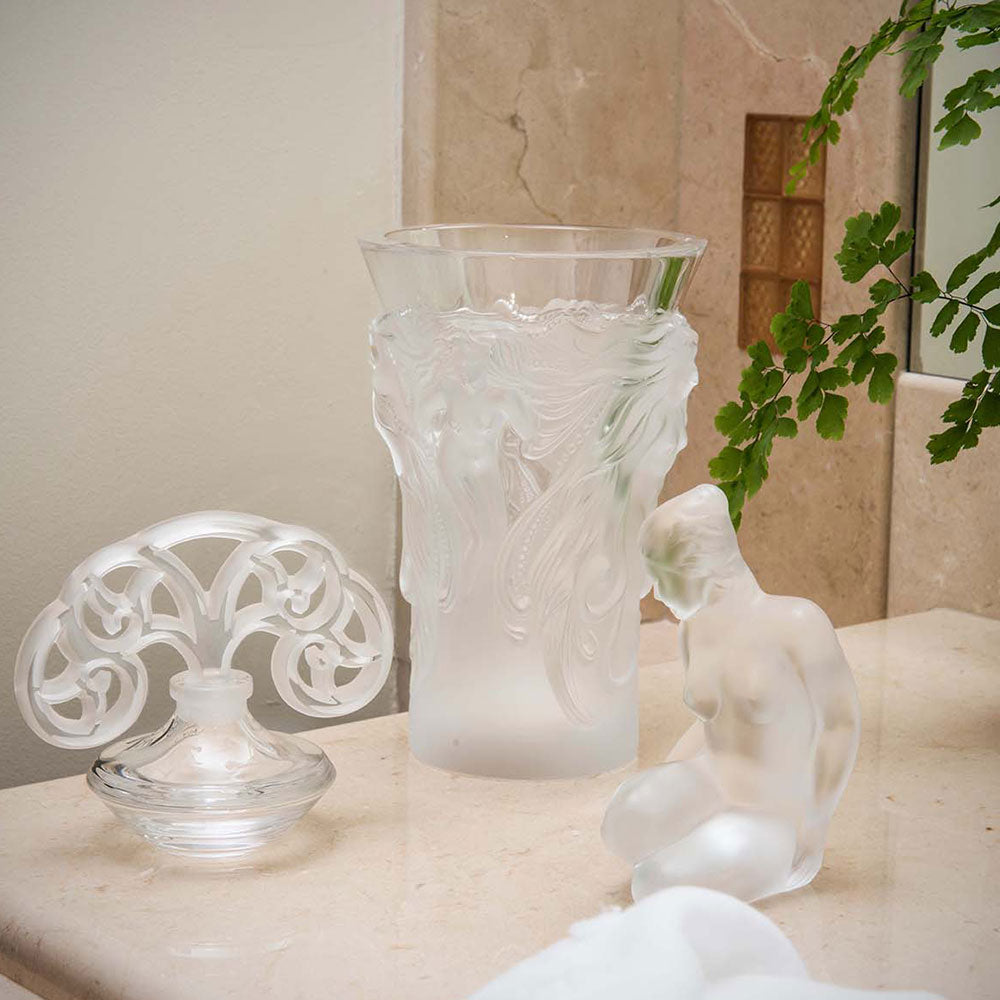 Lalique Fantasia Vase in Clear