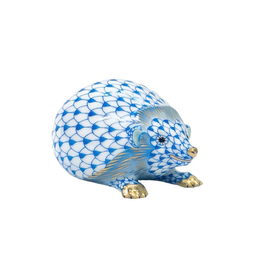 Herend Hedgehog Fishnet Figurine