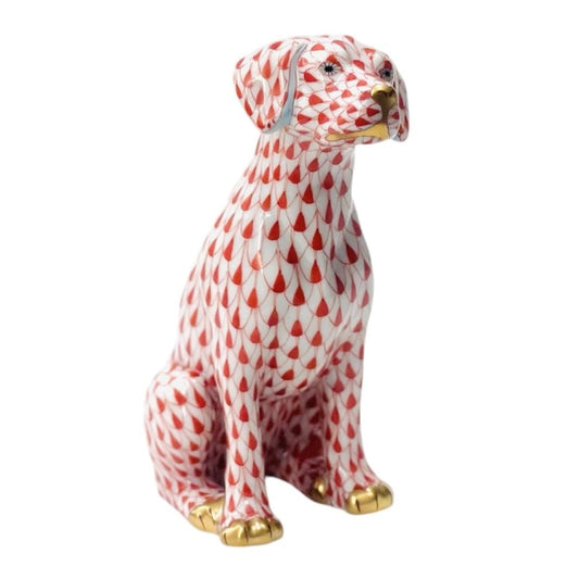 Herend Dalmation Fishnet Figurine