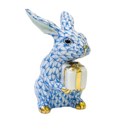 Herend Celebration Bunny Fishnet Figurine