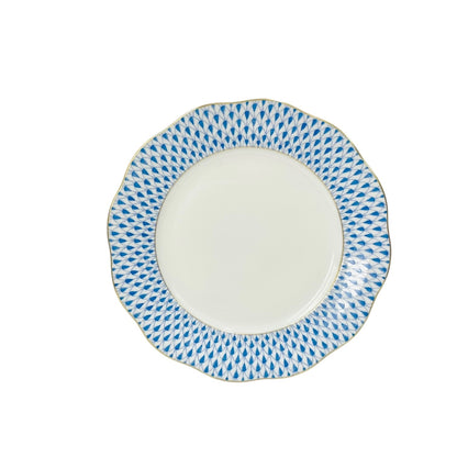 Herend Blue Fishnet Dessert Plate 19cm