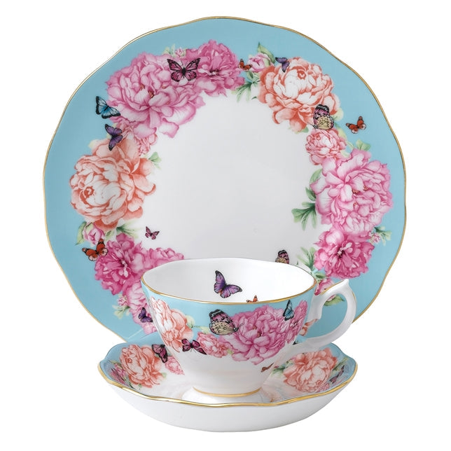 Royal Albert Miranda Kerr Devotion 3 Piece Set - Plate, Teacup & Saucer