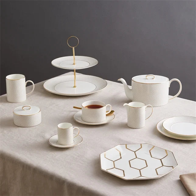 Wedgwood Gio Gold Octagonal Side Plate