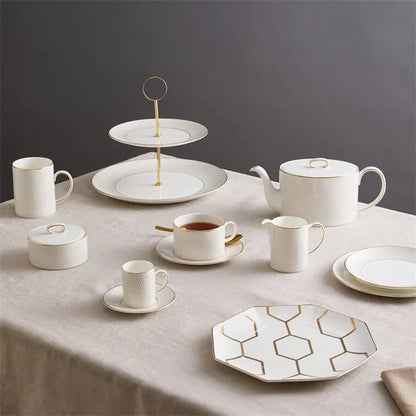 Wedgwood Gio Gold Octagonal Side Plate