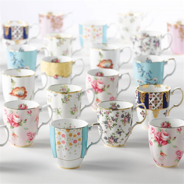 Royal Albert 100 Years of Royal Albert 5 Piece Mug Set (1900-1940)