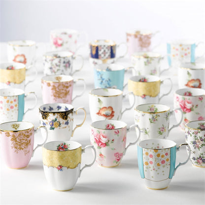 Royal Albert 100 Years of Royal Albert 5 Piece Mug Set (1950-1990)