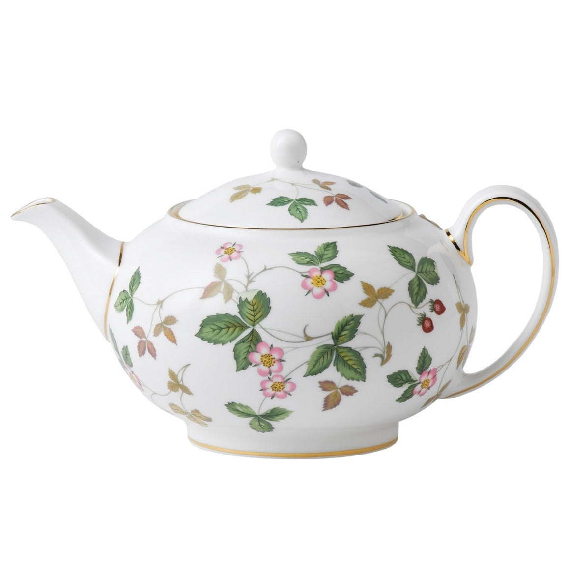 Wedgwood Wild Strawberry Teapot S/S