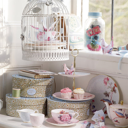 Wedgwood Cuckoo Peach Teacup and Saucer