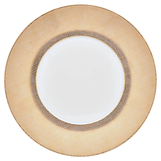 Meissen Cosmopolitan Mesh Gold Dinner Plate 24 cm