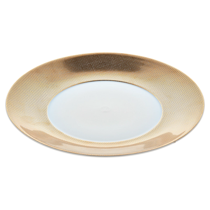 Meissen Cosmopolitan Mesh Gold Dinner Plate 24 cm