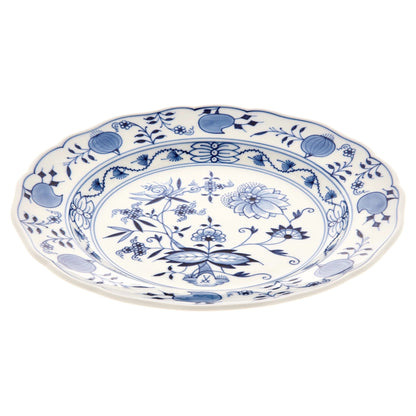 Meissen Cutout Blue Onion Plate 25cm