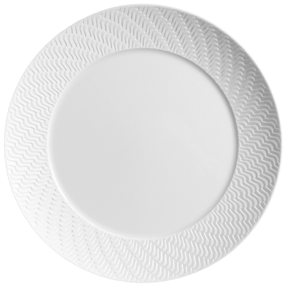 Meissen Waves Relief Dessert Plate, 22 cm