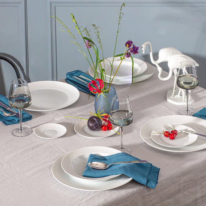 Meissen Waves Relief Dessert Plate, 22 cm