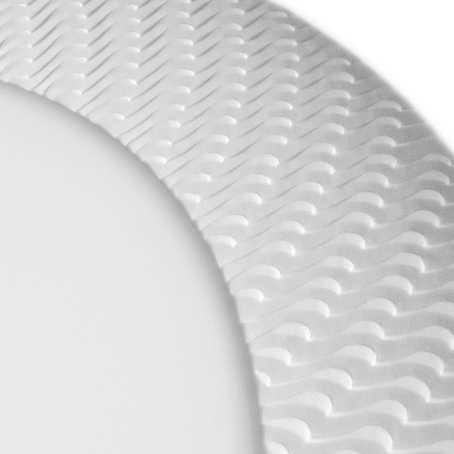 Meissen Waves Relief Dessert Plate, 22 cm