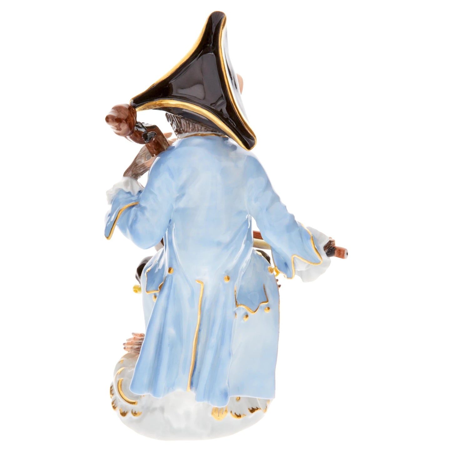 Meissen Monkey Orchestra Bass Fiddler